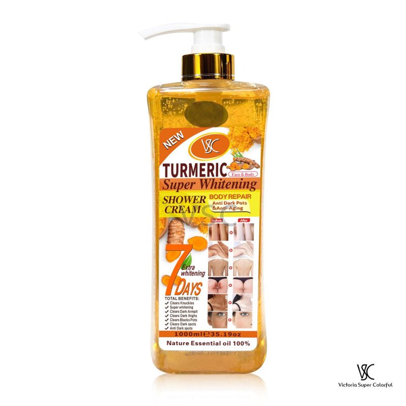 Veet Gold Turmeric Super Whitening Shower Cream 1000mL